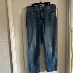 Madewell Blue Denim Jeans